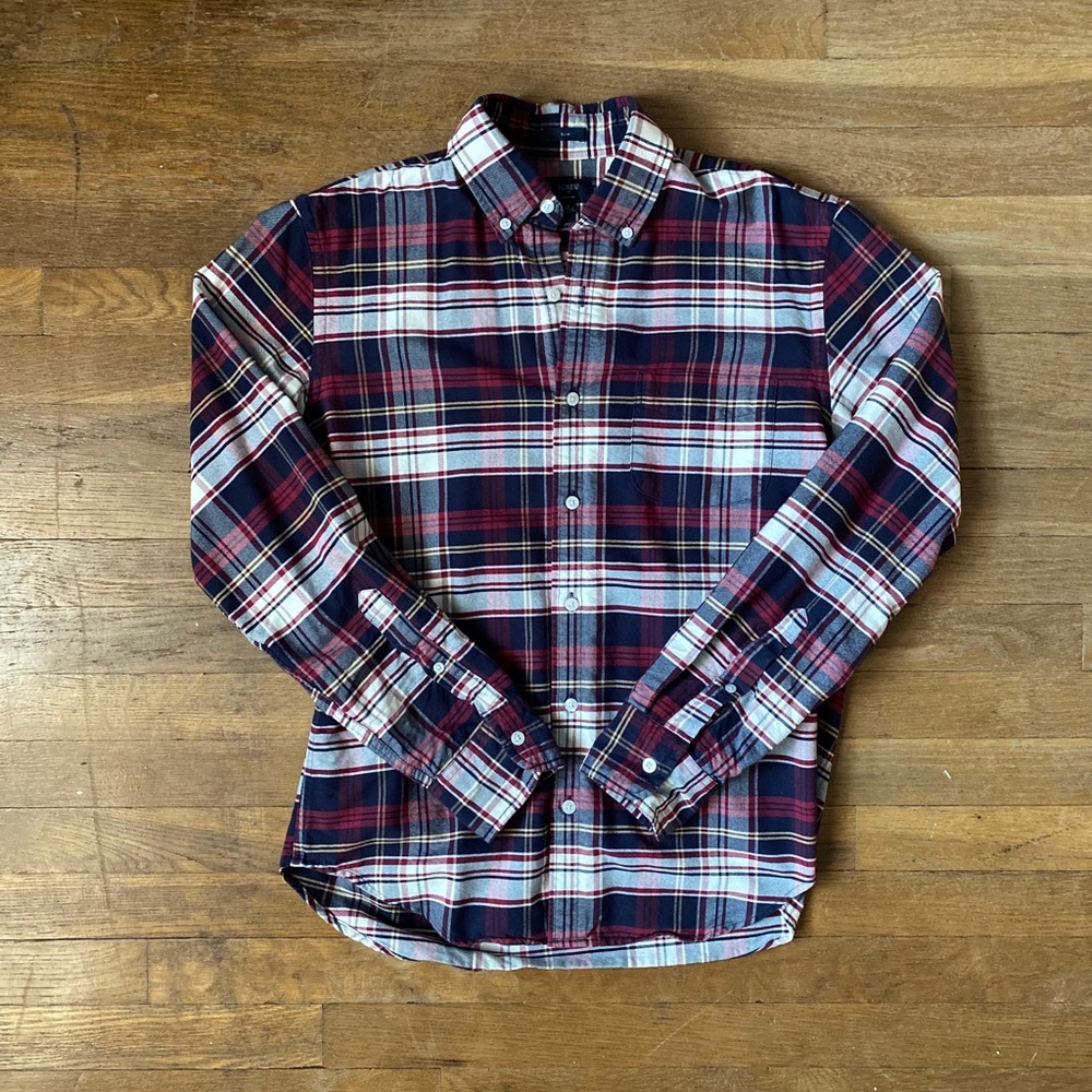 J. Crew Factory Slim Fit Oxford Sz. M
